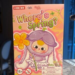 Baby Three Figure Where's Spring? NWT (sealed box)